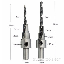 Ποιοτικά HSS Power Tool Hex Shank Tapered Drill